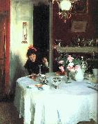 John Singer Sargent The Breakfast Table china oil painting reproduction